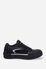 Alexander McQueen Black Sneakers With Logo