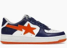 A Bathing Ape Bape Sta #3 M2 White Blue Orange