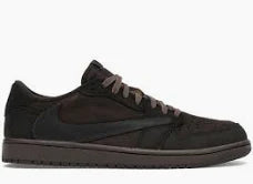Jordan 1 Retro Low OG SP Travis Scott Velvet Brown
