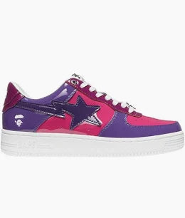 Bapesta Low M1 'Color Camo Combo - Purple'