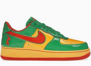 Nike 1 Air Force Low Lil Yachty Concrete Boys Lucky Green