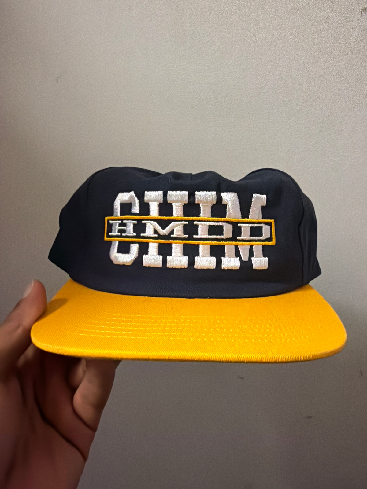 HMDD Chim Yellow/Navy Hat