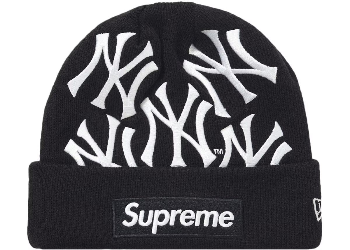 Supreme New York Yankees New Era Box Logo Beanie