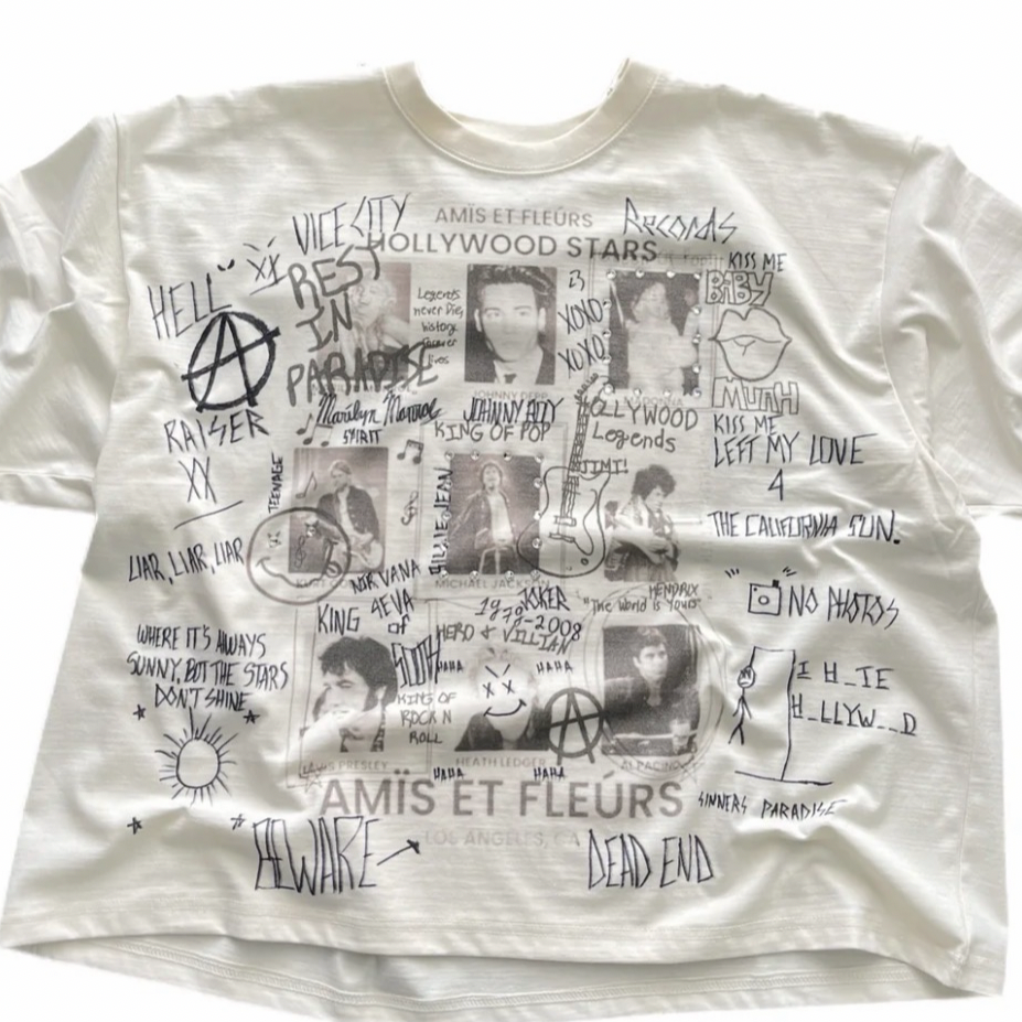 Amis ‘Hollywood Stars’ T-shirt