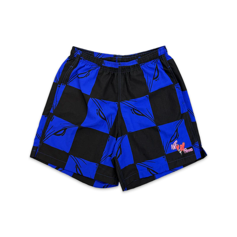 MATTY BOY ANTI PROMO NYLON SHORTS BLUE