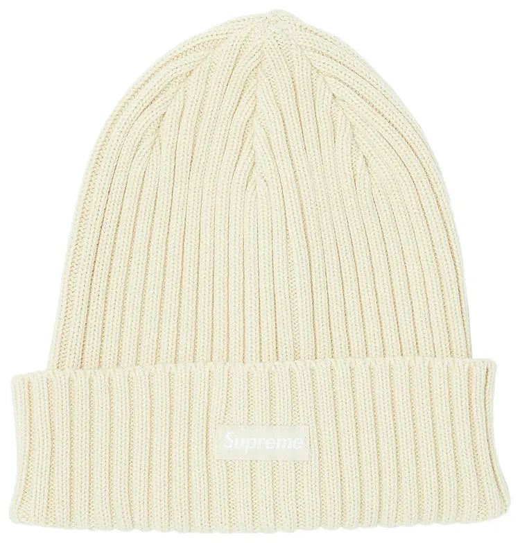 Supreme Over dyed Beanie Light Tan