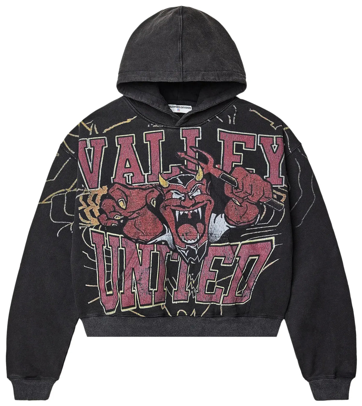 Vale Mascot Pullover Hoodie 'Black'