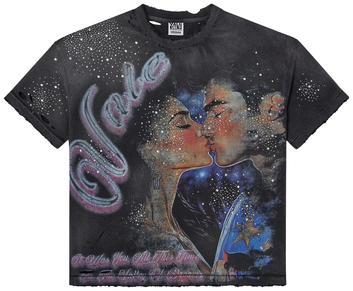 VALE FOREVER - FATED YOURS BLING TEE [BLACK]