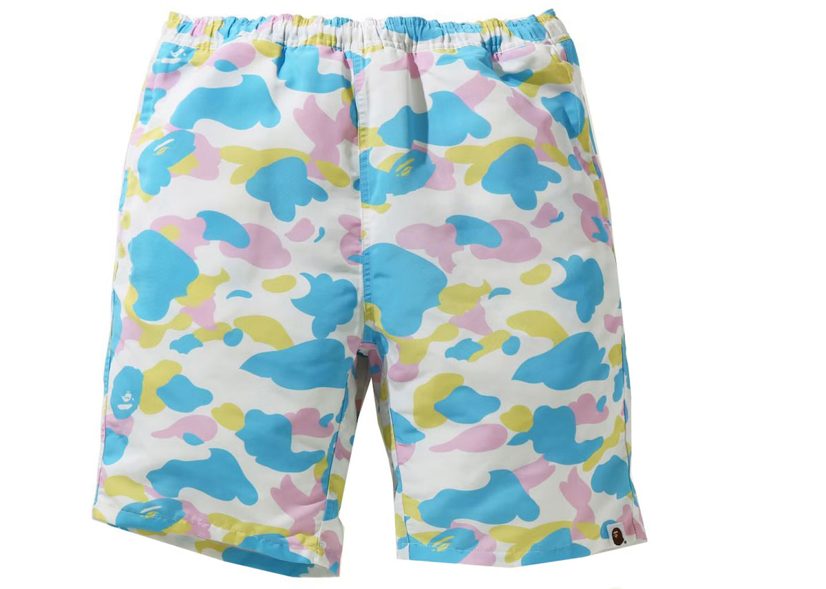 Bape - Multi Camo Track Shorts