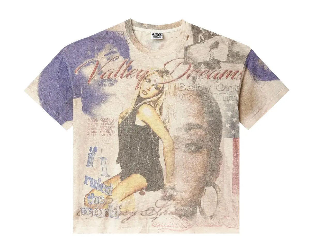 Vale Forever Britney Spears Cream T Shirt