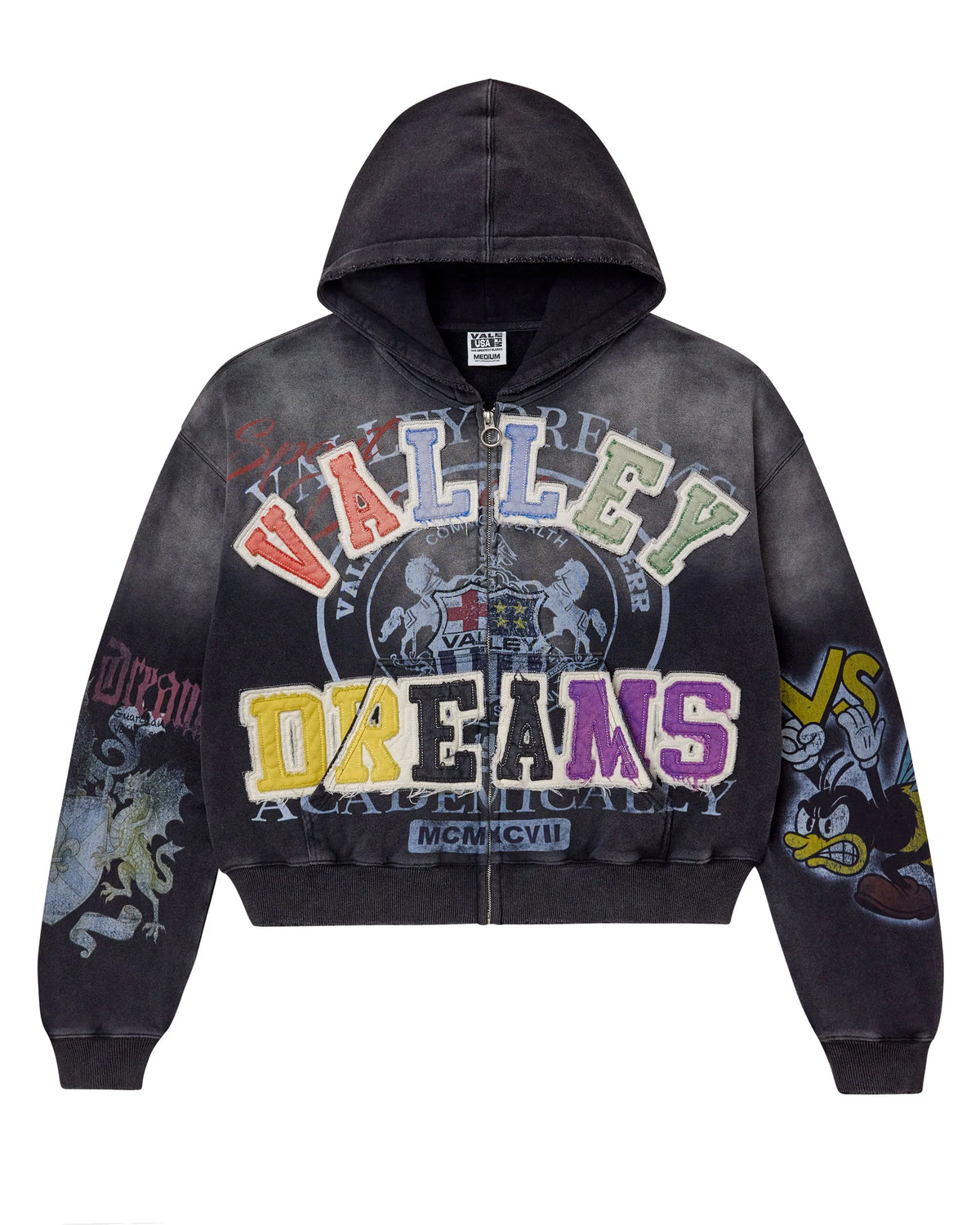 BLASTED ZIP UP – Vale Forever