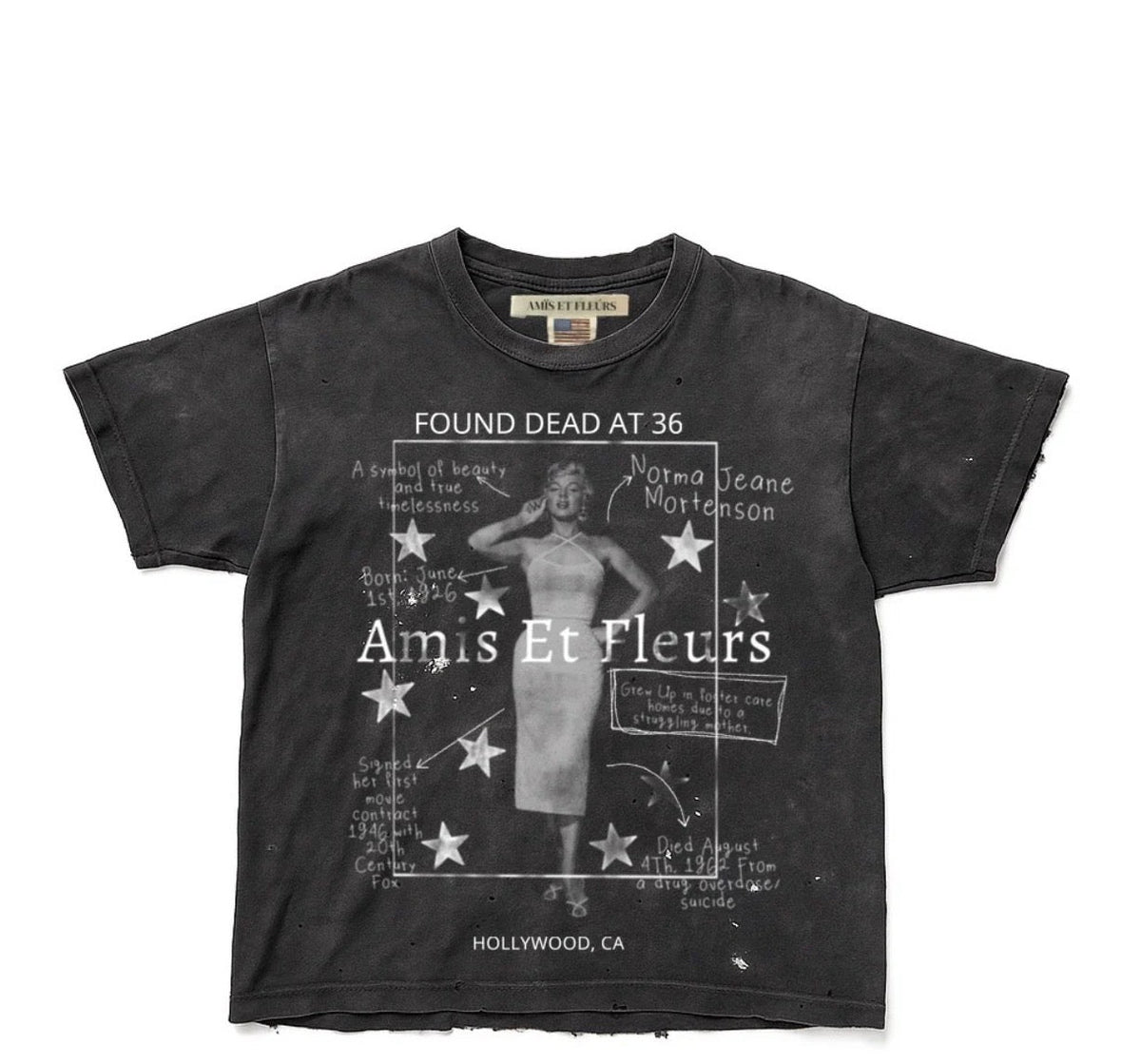 Amis ‘Dream Girl’ Black T-shirt