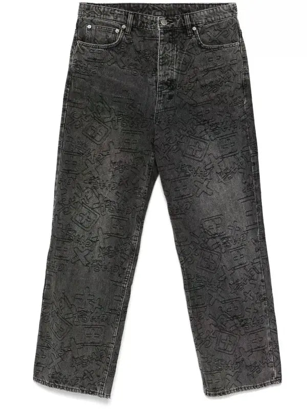 Ksubi Maxx Stencil Stitch Jeans