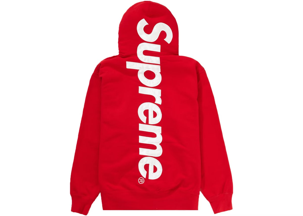 Supreme Satin Appliqué Hooded Swearshirt