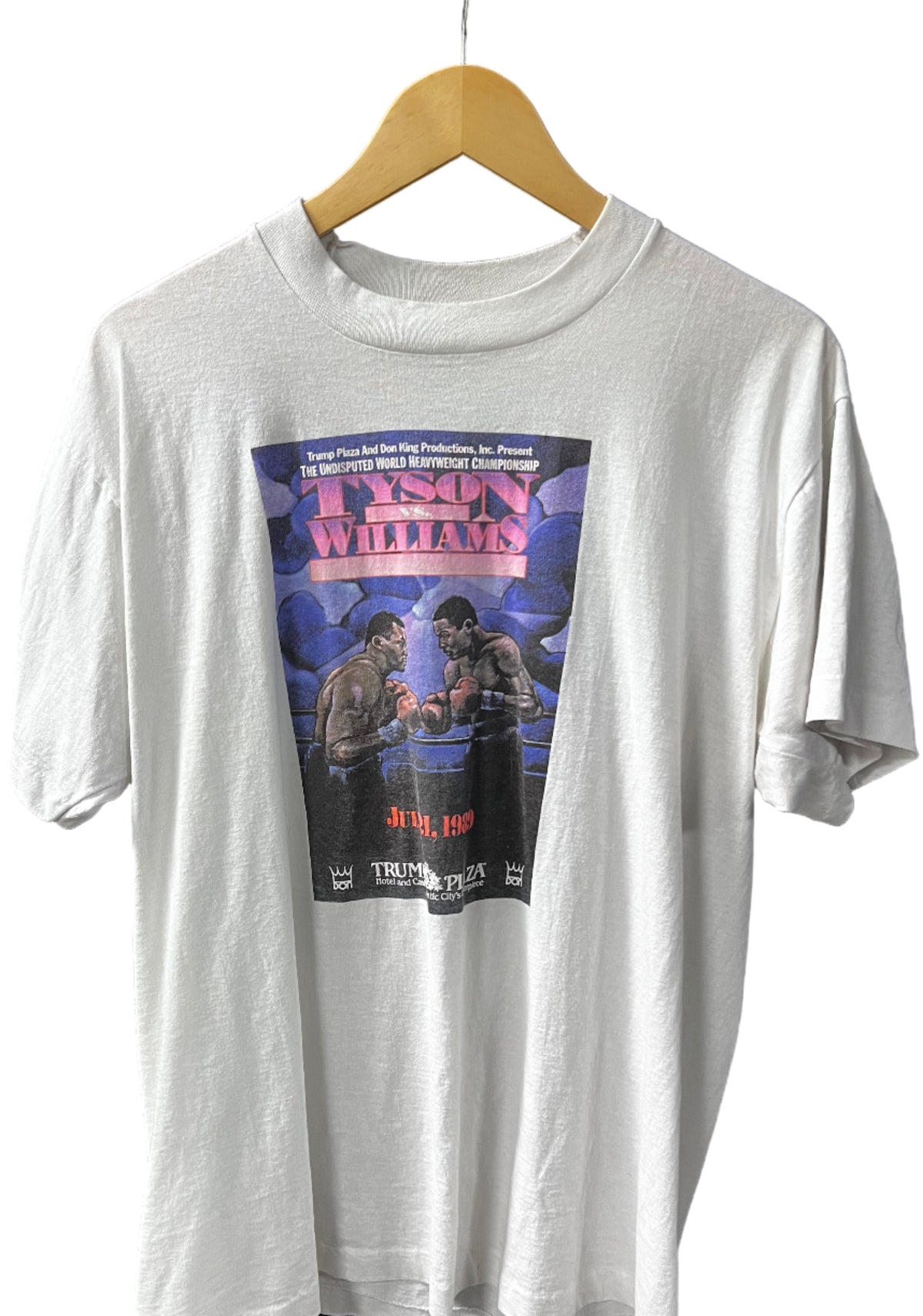 Tyson Vs Williams Vintage T Shirt