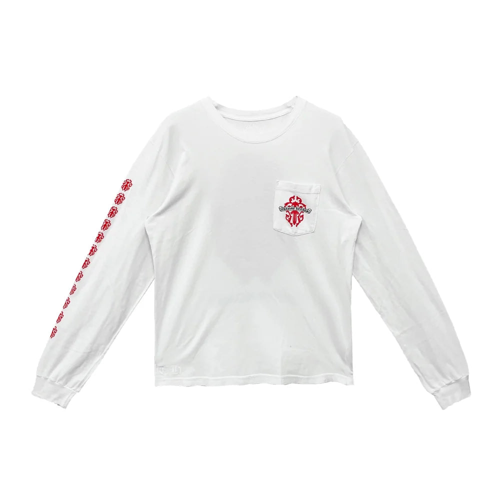 Chrome Hearts Red Dagger long sleeve