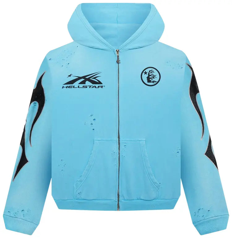 Hellstar Studios zip-up hoodie
