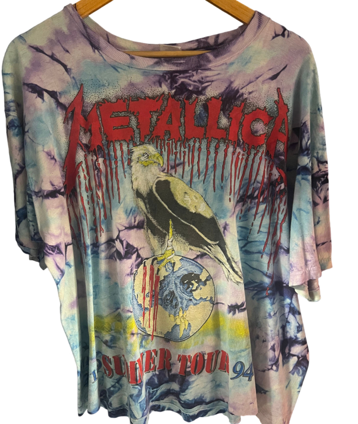 Metallica 94  Tour Vintage T Shirt