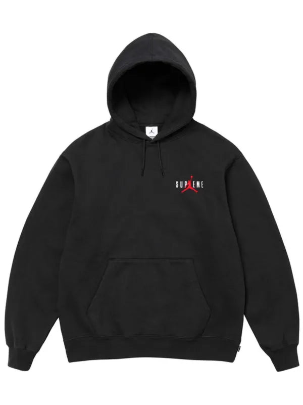 Supreme X Jordan Hoodie Black