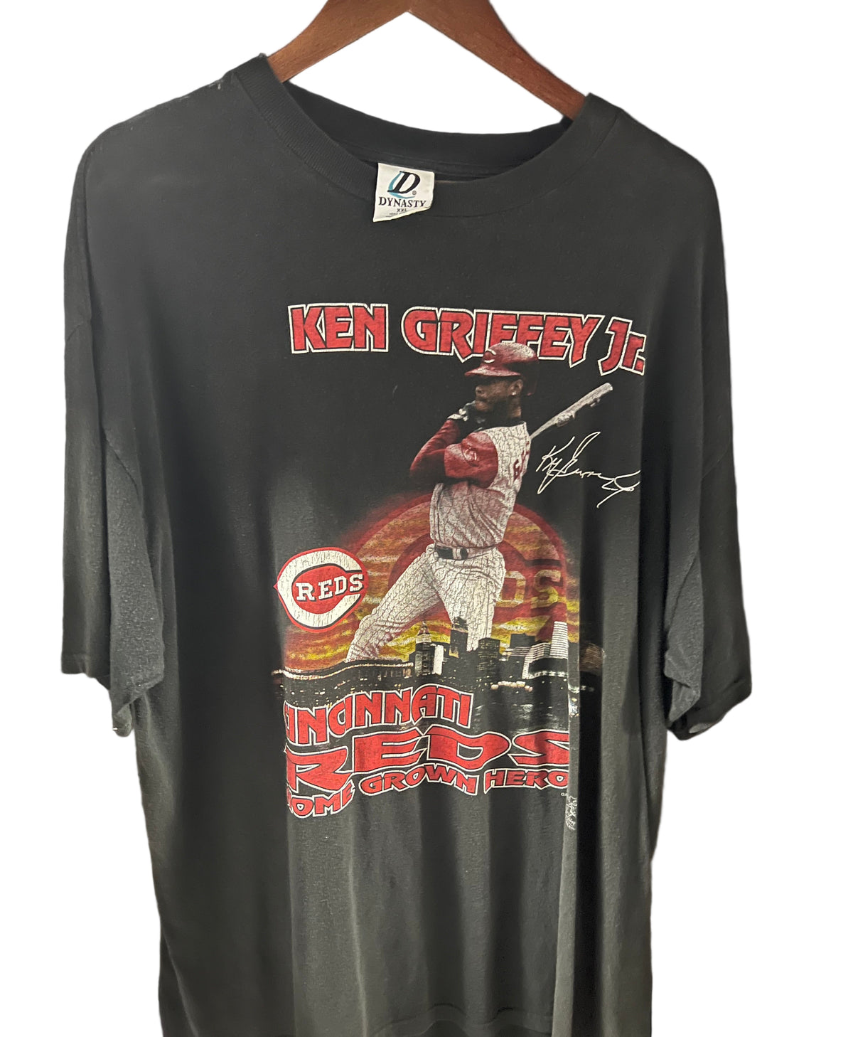 Ken Griffey Vintage Tee Black