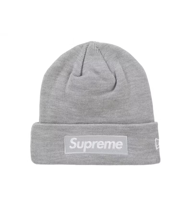 Supreme Box Logo Beanie Grey