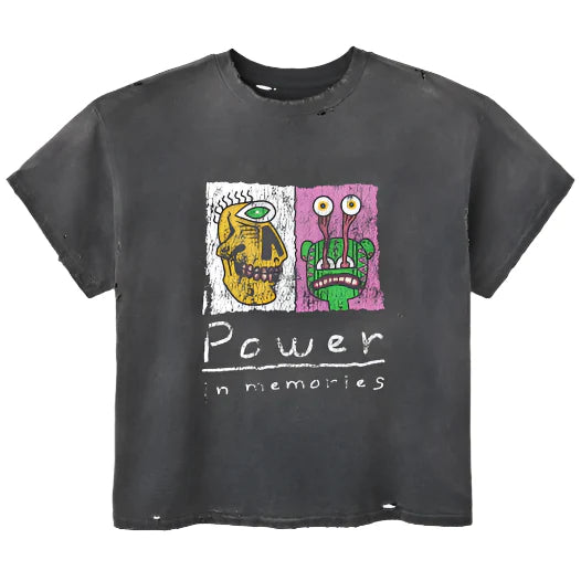 HMDD P.I.M MONSTERS BLACK TEE