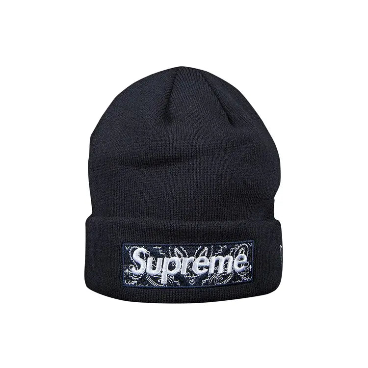 Supreme Bandana Box Logo Beanie Black