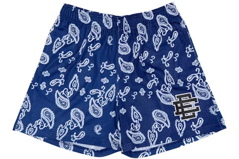 Eric Emanuel Shorts - Paisley Blue