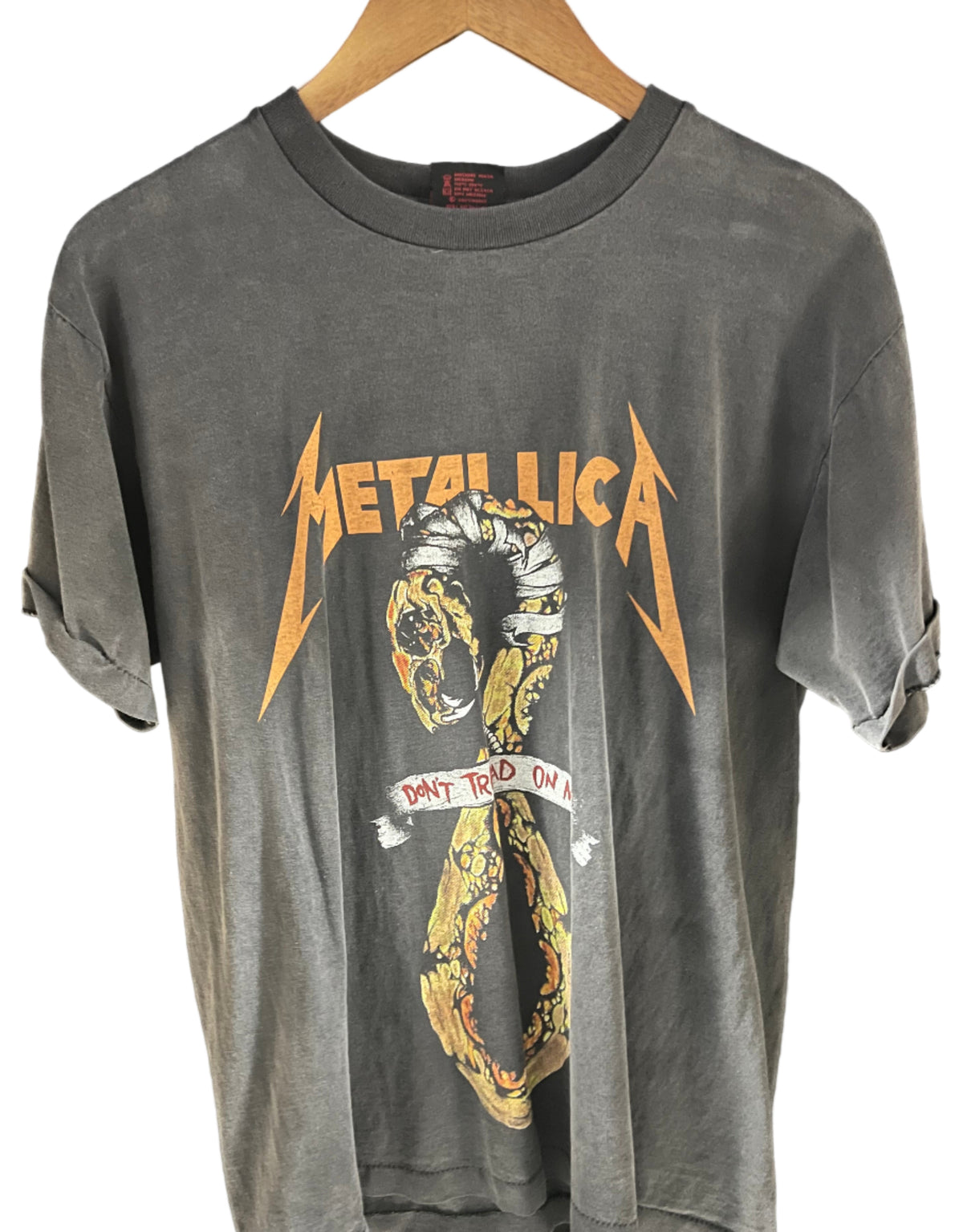 Metallica Dont Tread On Me Vintage T Shirt