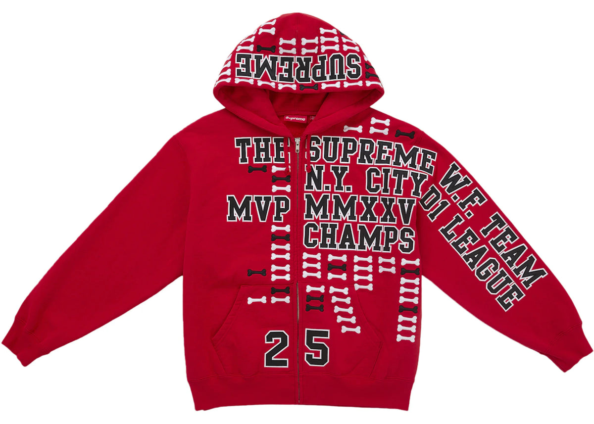 Supreme League Champs Jacket Red