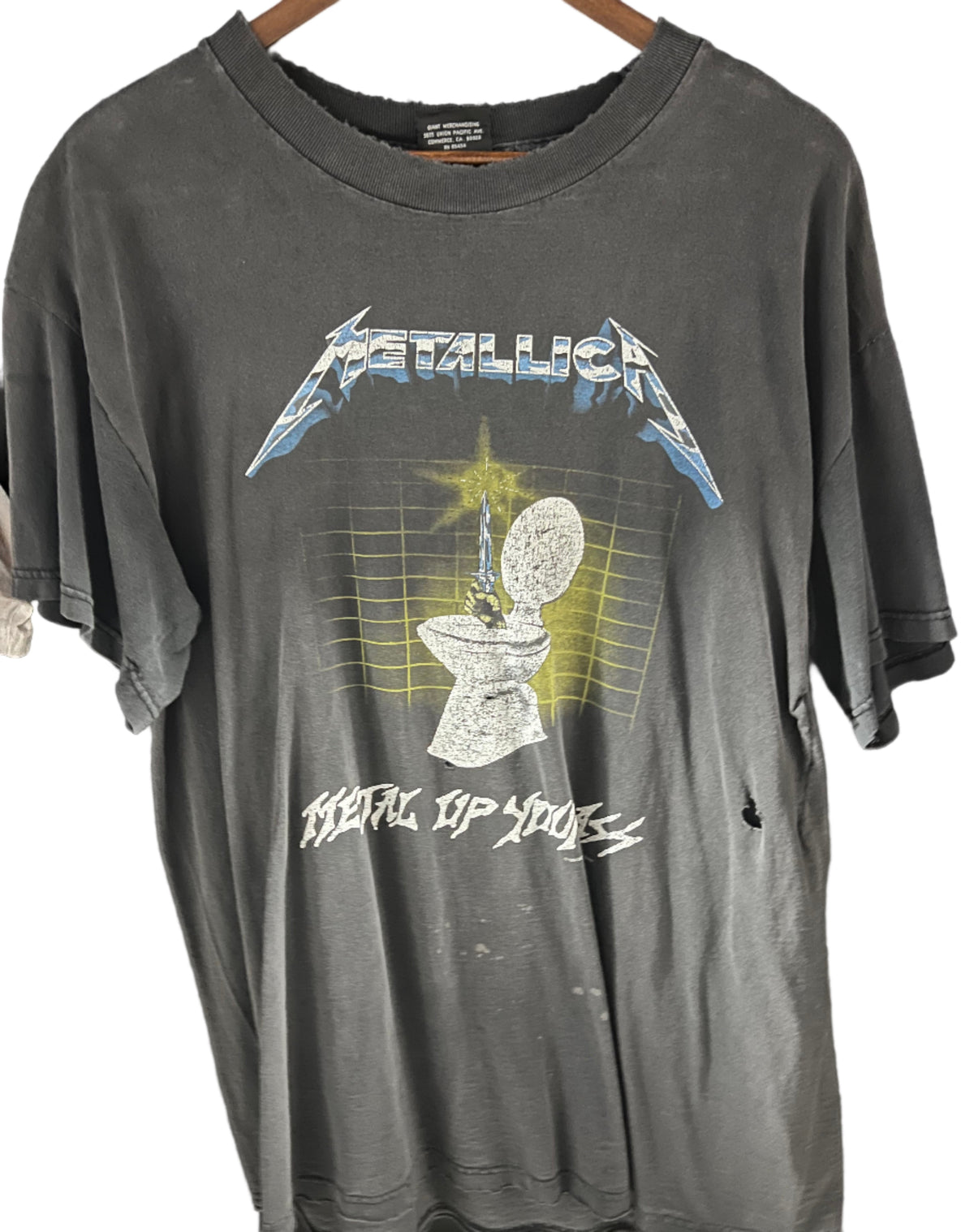 Metallica Metal Up Your Ass Vintage T Shirt