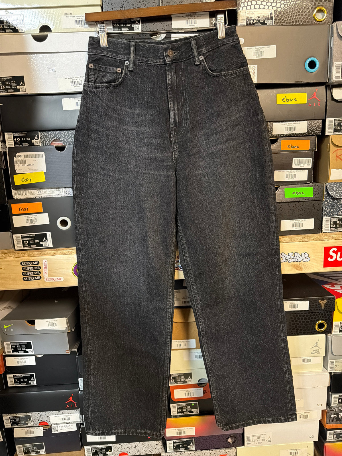 Acne Jeans ‘Black Wash’
