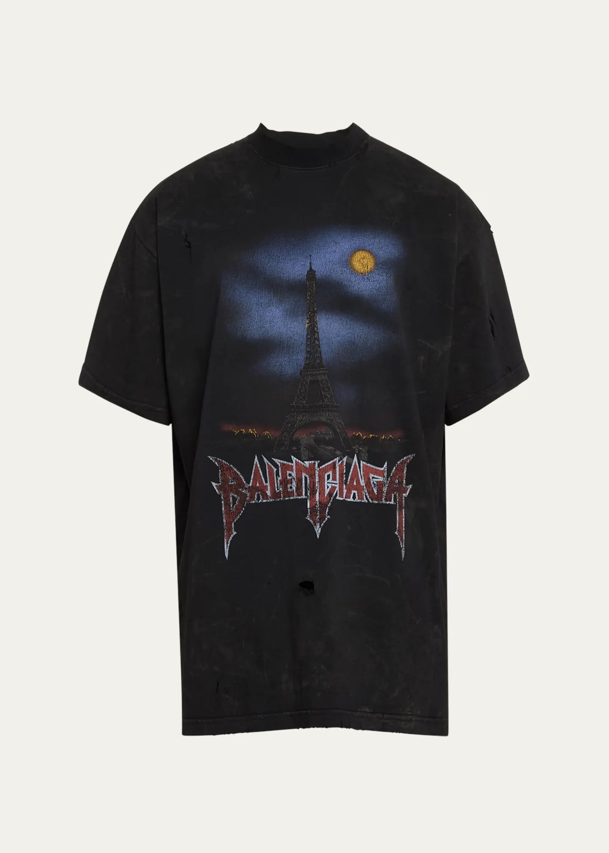 Balenciaga Paris Moon Jersey T-shirt