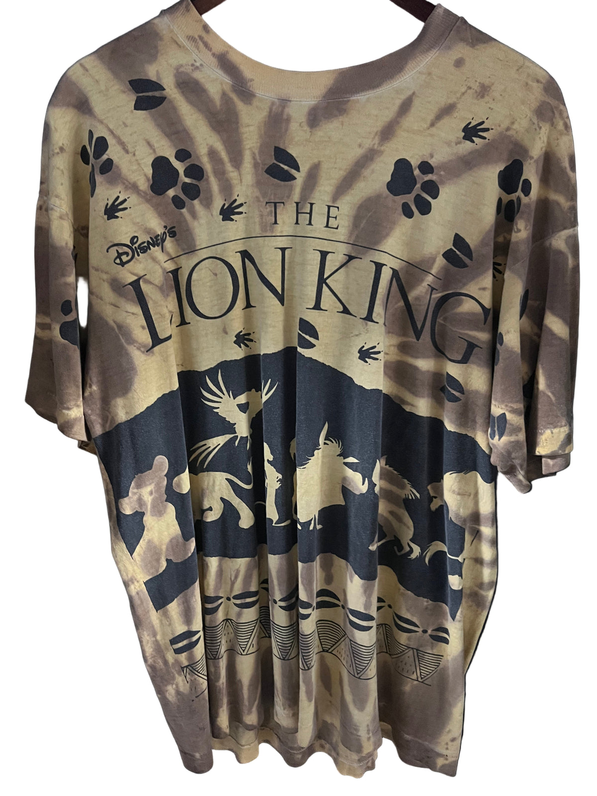 Lion king Movie Promo T Shirt Brown Yellow