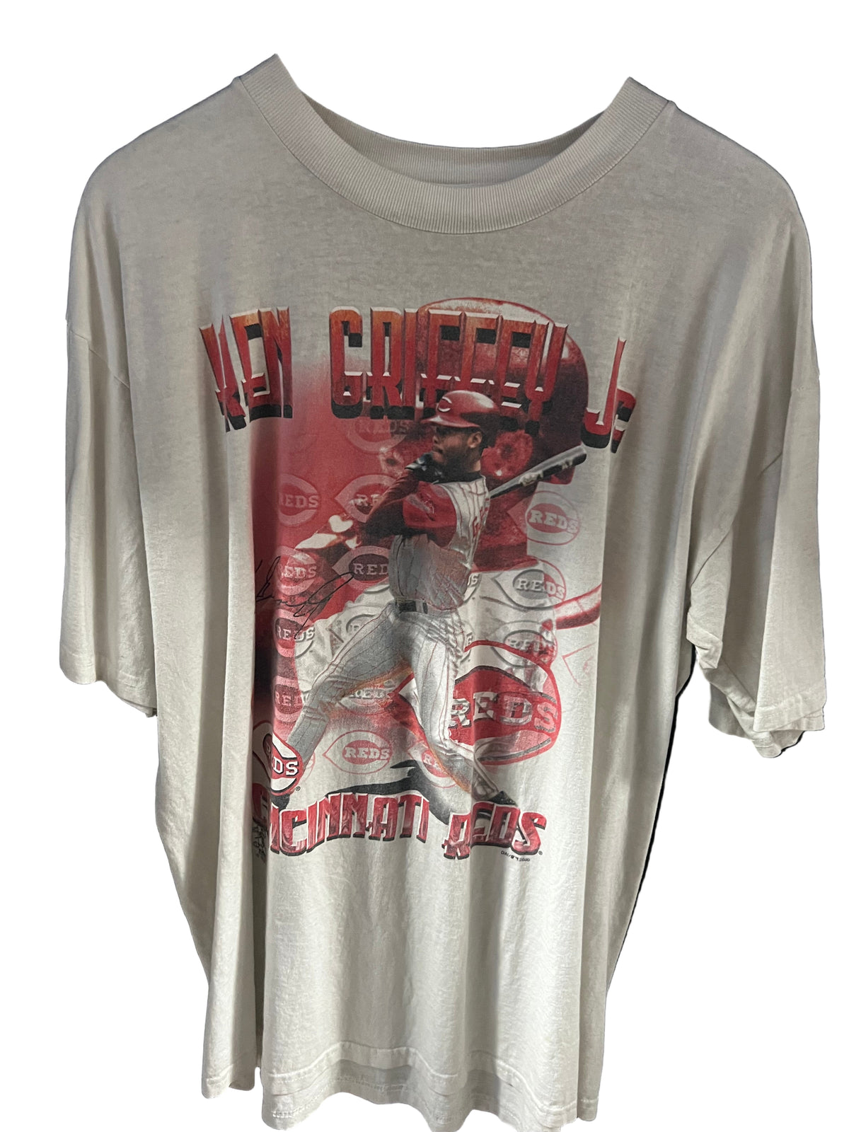 Ken Griffey Vintage Tee White