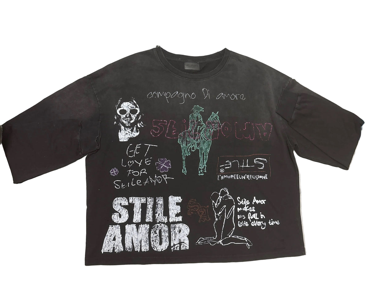 Stile De Amor - Longsleeve Tee Black