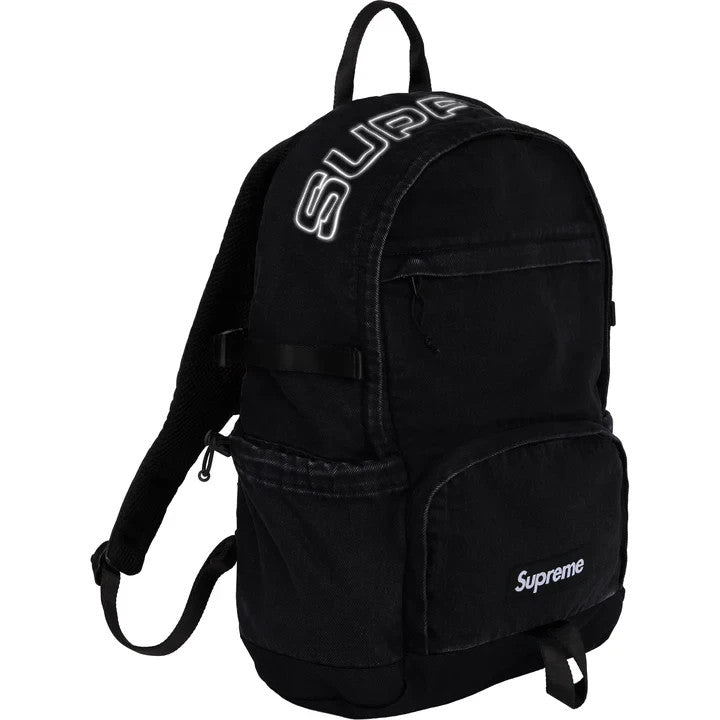 Supreme Denim Backpack - Black (FW25)