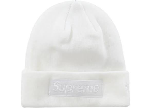 Supreme Box Logo Beanie White