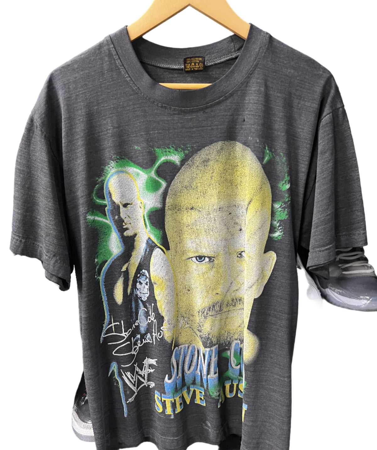 Stone Cold Steve Austin Vintage T Shirt Spirit Tag