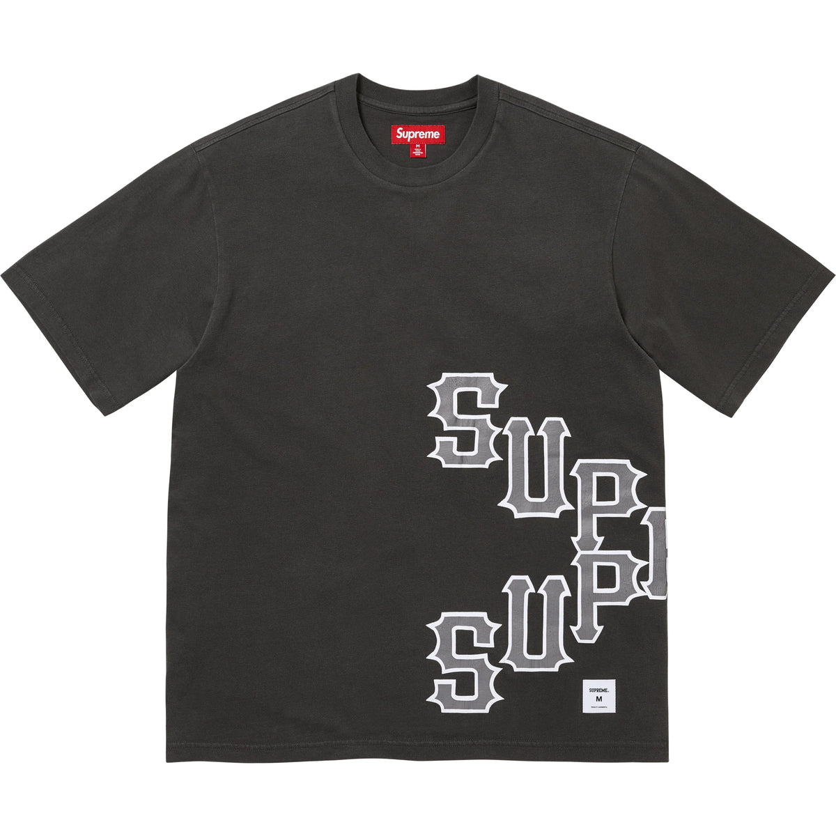 Supreme Cracked Logo T Shirt