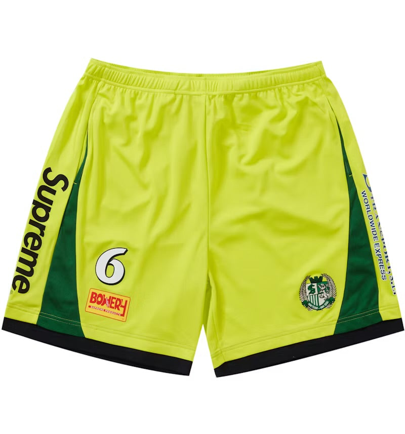 Supreme Soccer Shorts Bright Green