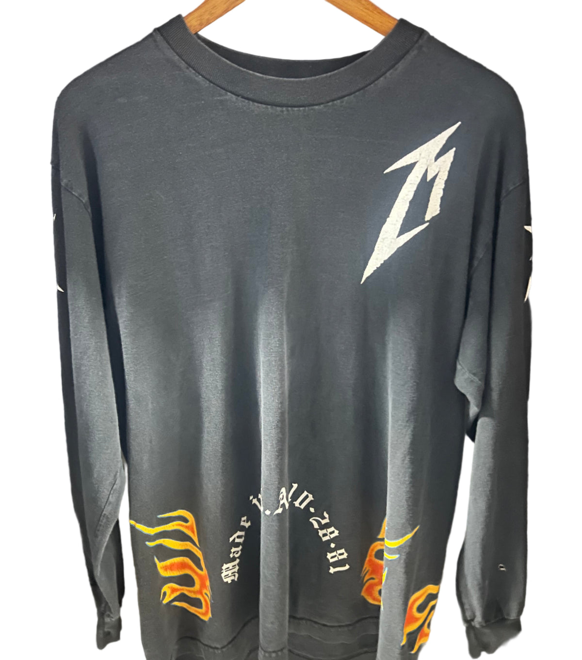 Metallica Long Sleeve Vintage T Shirt