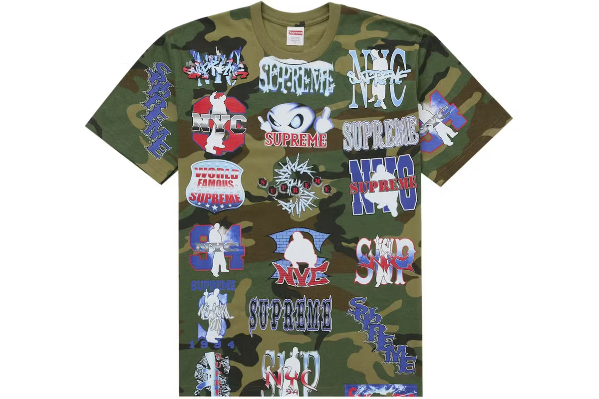 Supreme - Flash Tee Camo