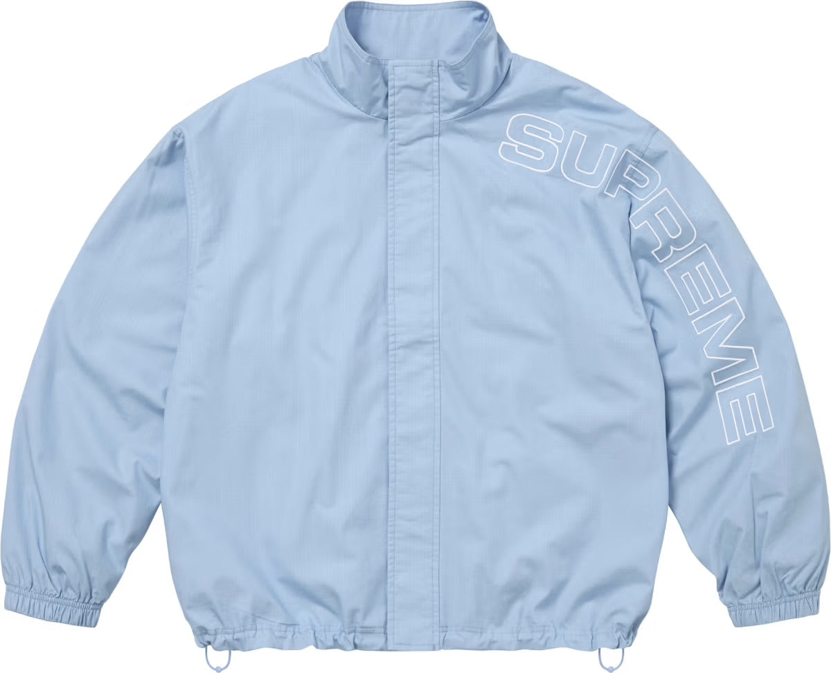 Supreme Spellout Embroidered Track Jacket