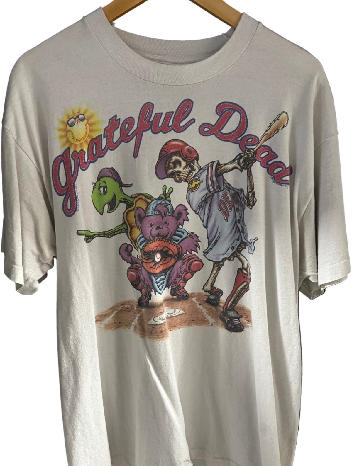 Greatful Dead Baseball Vintage T Shirt