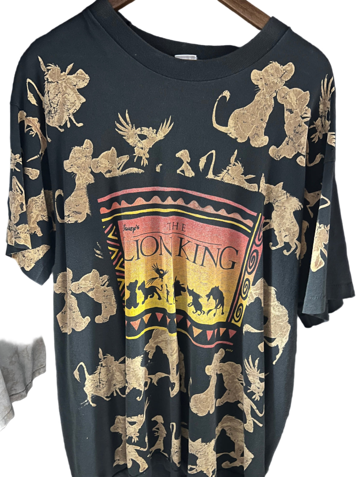 Lion King Black Orange Yellow