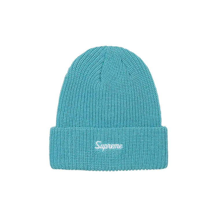 Supreme Loose Gauge Beanie Light Blue