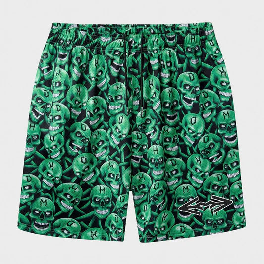 Hmdd Skull Mesh Shorts