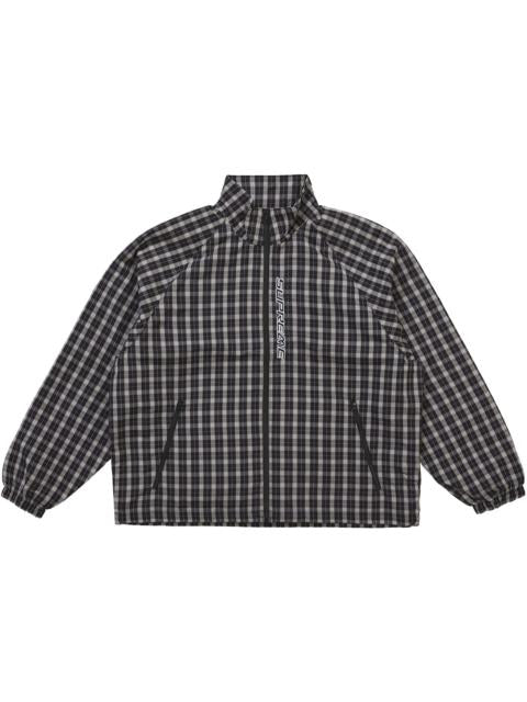 Supreme Plaid Track Black