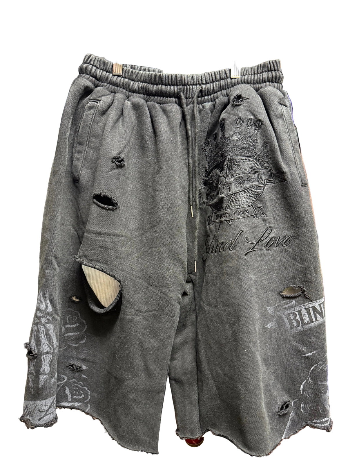 Blinded By Riches graphic shorts